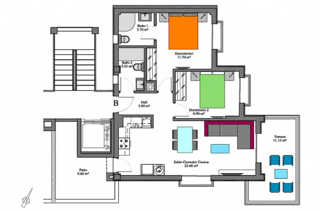 Image No.11-2 Bed Apartment for sale