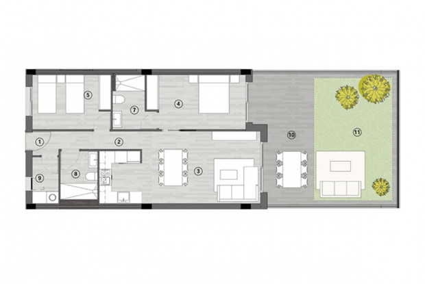 Image No.12-3 Bed Apartment for sale