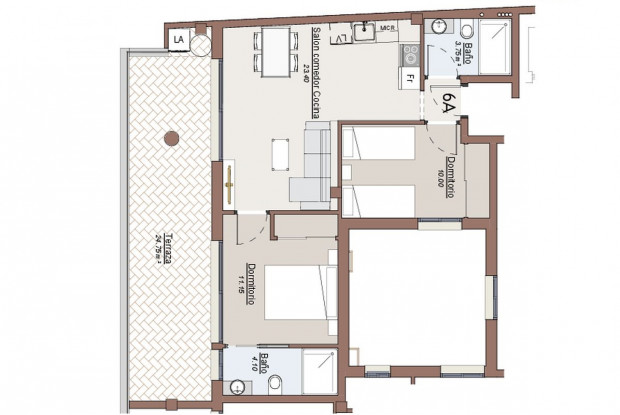 Image No.12-Appartement de 2 chambres à vendre à Torrevieja