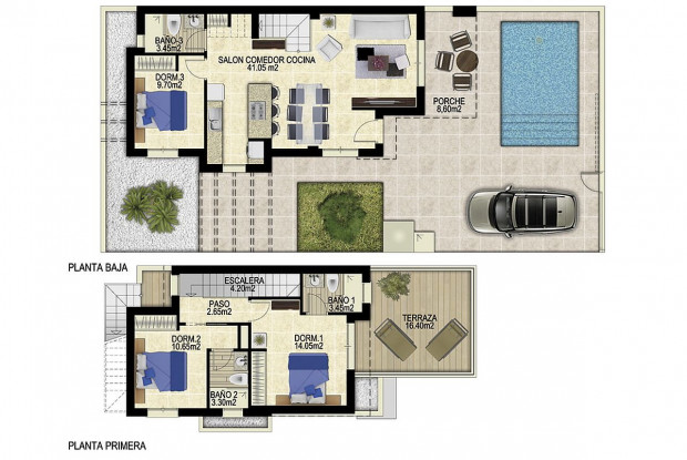 Image No.12-Villa de 3 chambres à vendre à Los Montesinos