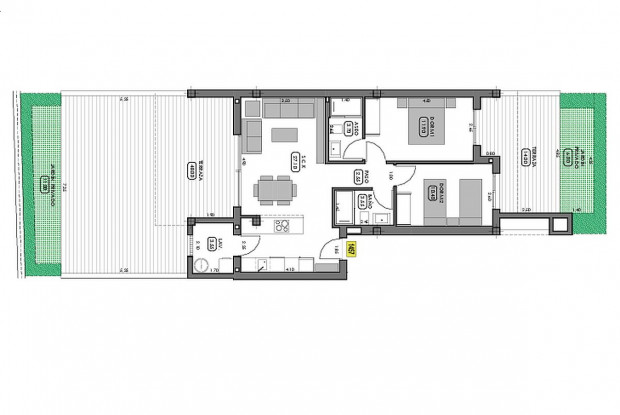 Image No.11-Bungalow de 2 chambres à vendre à Algorfa