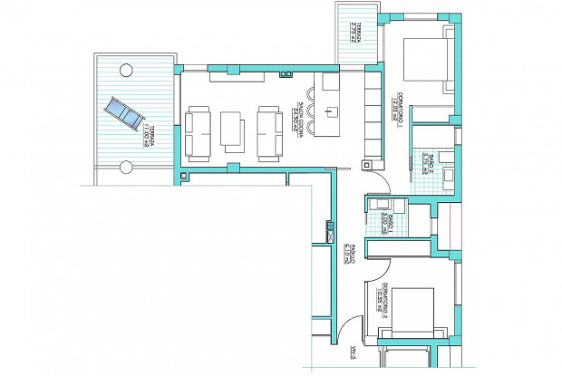 Image No.12-2 Bed Penthouse for sale