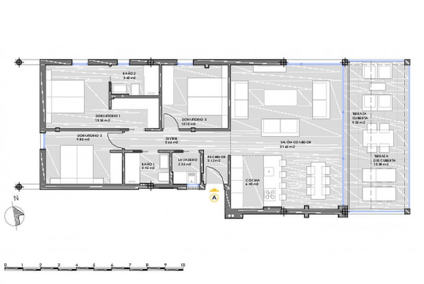 Image No.12-Appartement de 2 chambres à vendre à La Manga del Mar Menor