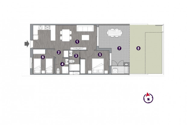 Image No.12-3 Bed Penthouse for sale