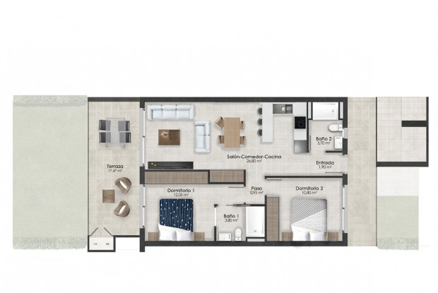 Image No.10-2 Bed Penthouse for sale