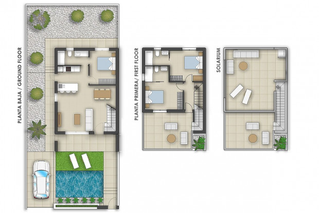 Image No.12-Villa de 3 chambres à vendre à Pilar de la Horadada