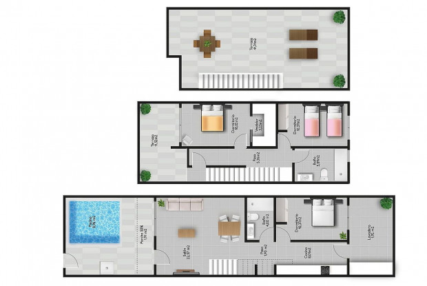 Image No.12-Villa de 3 chambres à vendre à San Pedro del Pinatar