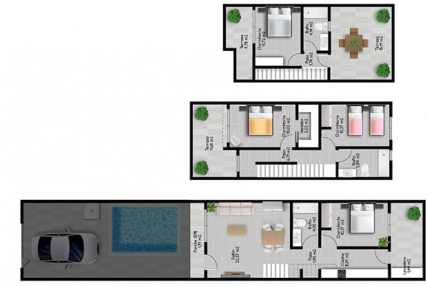 Image No.15-Villa de 3 chambres à vendre à San Pedro del Pinatar