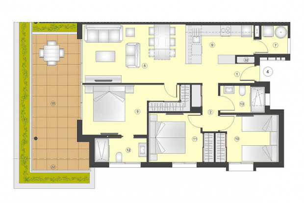 Image No.13-2 Bed Apartment for sale