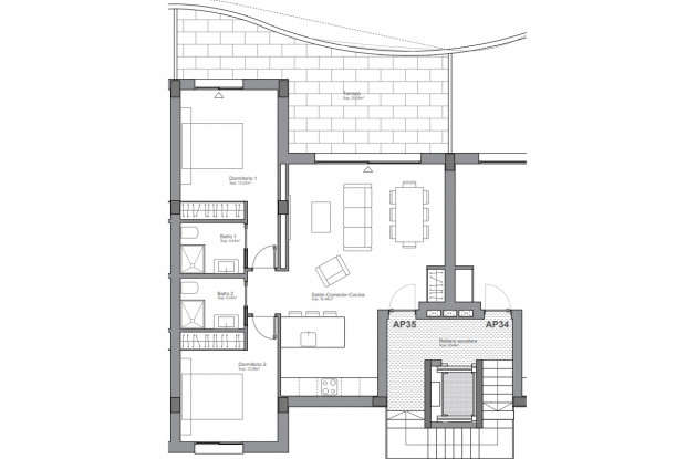 Image No.12-Appartement de 2 chambres à vendre à Guardamar del Segura