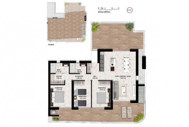 Image No.14-2 Bed Apartment for sale