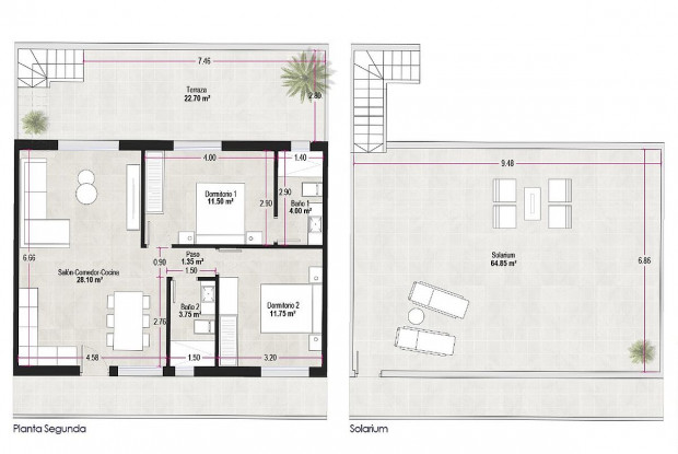 Image No.13-Penthouse de 2 chambres à vendre à Pilar de la Horadada