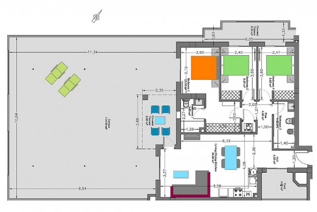 Image No.12-2 Bed Penthouse for sale