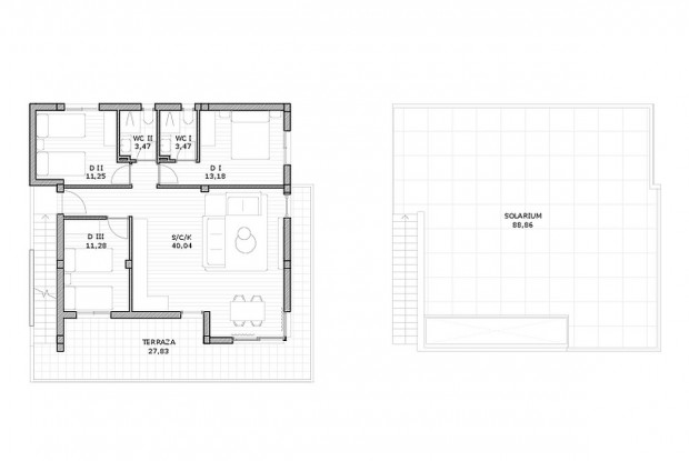 Image No.15-Bungalow de 3 chambres à vendre à San Miguel de Salinas