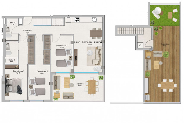 Image No.12-2 Bed Apartment for sale