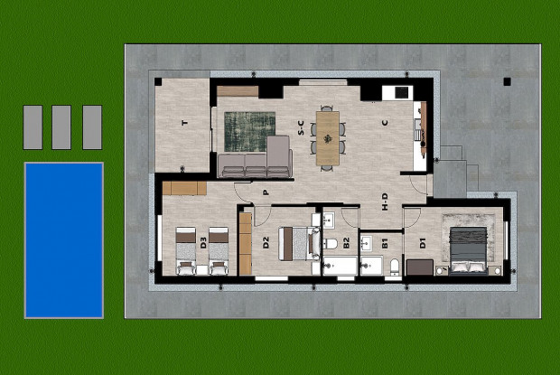 Image No.9-Villa de 3 chambres à vendre à Condado de Alhama