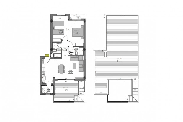 Image No.11-Bungalow de 3 chambres à vendre à Algorfa
