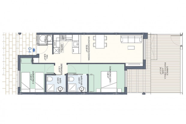 Image No.11-Bungalow de 2 chambres à vendre à Torre de la Horadada