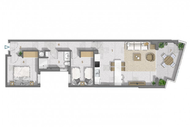 Image No.12-3 Bed Apartment for sale