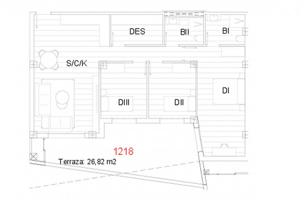 Image No.13-Appartement de 3 chambres à vendre à San Miguel de Salinas