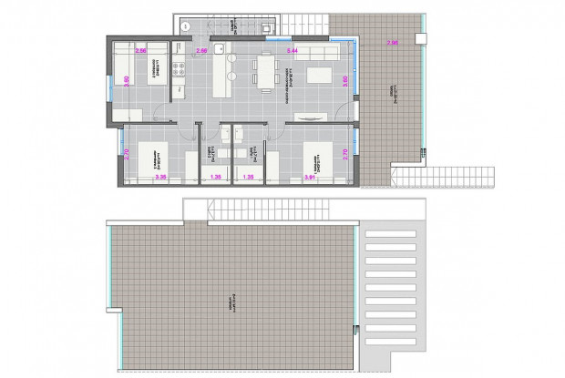 Image No.13-Bungalow de 3 chambres à vendre à Pilar de la Horadada