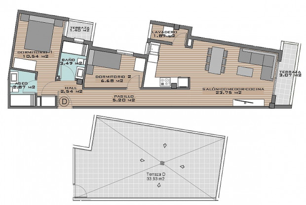 Image No.13-Appartement de 3 chambres à vendre à Algorfa