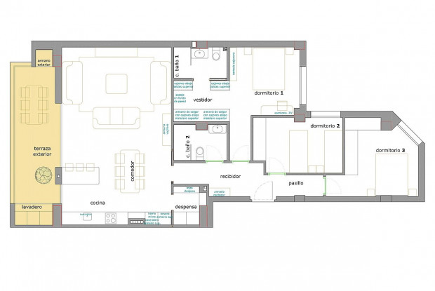 Image No.12-Penthouse de 3 chambres à vendre à Almoradí