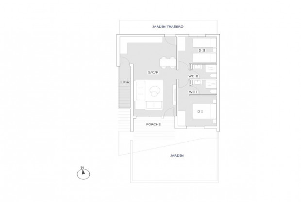 Image No.10-Bungalow de 2 chambres à vendre à San Miguel de Salinas