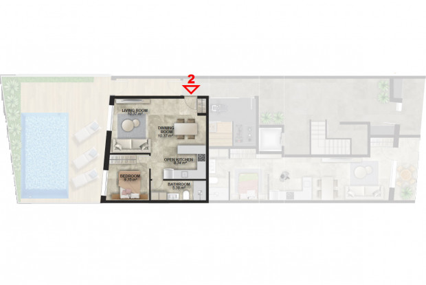 Image No.12-2 Bed Apartment for sale