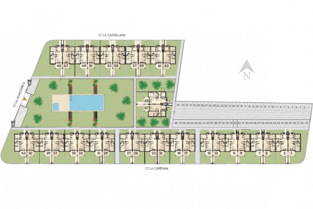 Image No.13-Bungalow de 2 chambres à vendre à San Miguel de Salinas