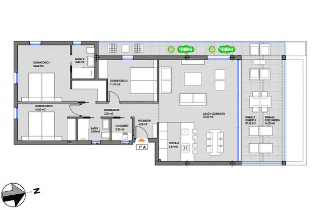 Image No.13-3 Bed Apartment for sale