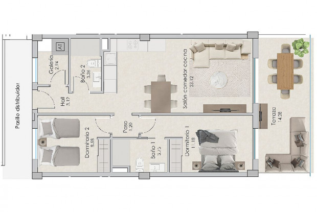 Image No.11-3 Bed Penthouse for sale