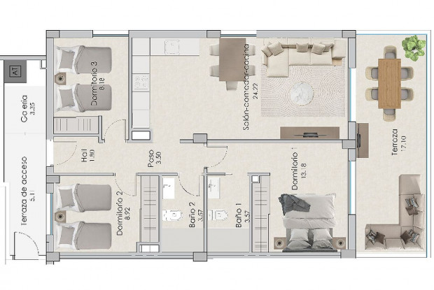 Image No.12-3 Bed Penthouse for sale