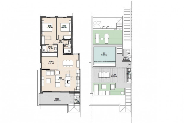 Image No.14-Bungalow de 3 chambres à vendre à Pilar de la Horadada