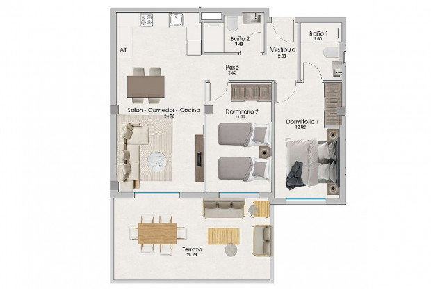 Image No.9-3 Bed Penthouse for sale