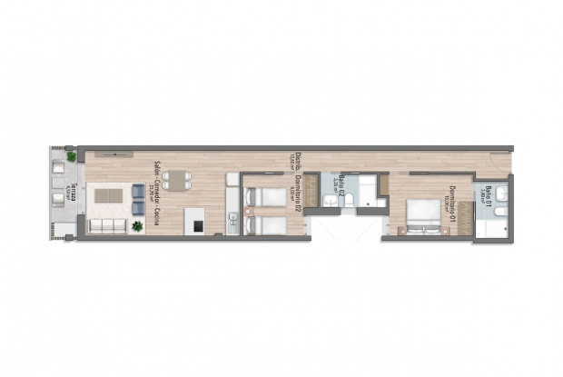 Image No.12-2 Bed Penthouse for sale