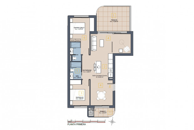 Image No.15-Appartement de 3 chambres à vendre à Los Alcázares