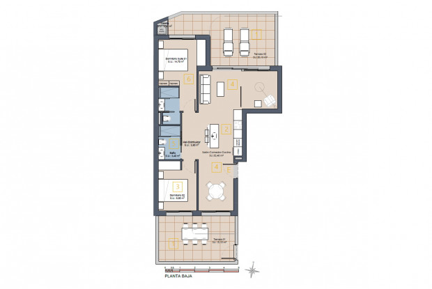 Image No.14-Penthouse de 3 chambres à vendre à Los Alcázares