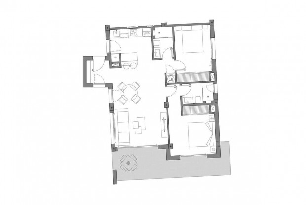 Image No.8-Penthouse de 2 chambres à vendre à Los Alcázares