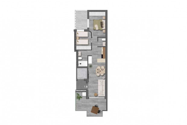 Image No.12-2 Bed Apartment for sale