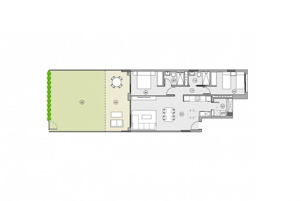 Image No.12-Penthouse de 3 chambres à vendre à Orihuela Costa