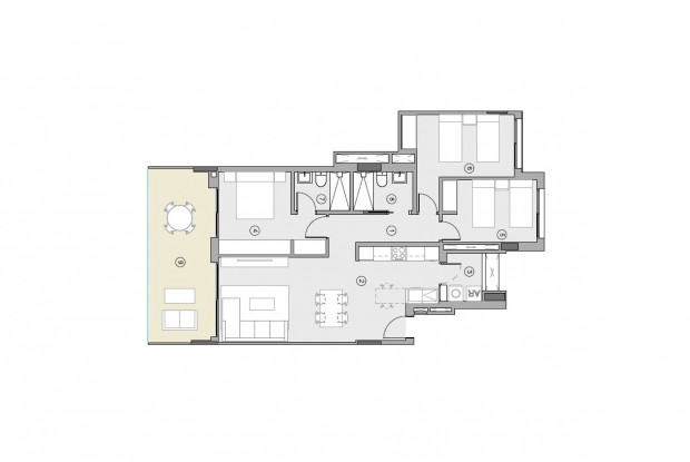 Image No.13-Penthouse de 2 chambres à vendre à Orihuela Costa