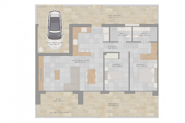 Image No.11-3 Bed Bungalow for sale