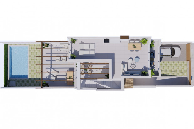 Image No.14-Maison de ville de 3 chambres à vendre à Los Alcázares