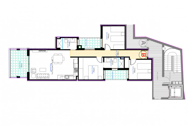 Image No.10-3 Bed Apartment for sale