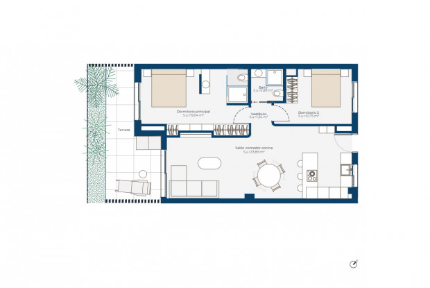 Image No.11-Apartamento con 2 dormitorios en venta