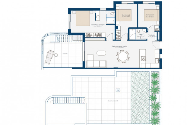Image No.12-3 Bed Penthouse for sale