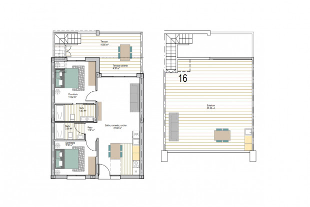 Image No.13-Apartamento con 2 dormitorios en venta