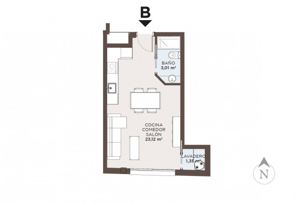 Image No.11-2 Bed Apartment for sale