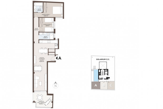 Image No.13-2 Bed Apartment for sale